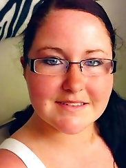 Redhead round Eliza Allure and 5 sausages