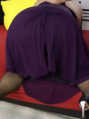 Tied breasts - nipple torture