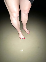 Exciting plump dames are posing seminaked on pix