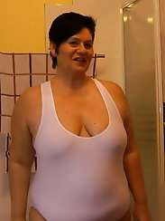 Assjob grinding Her pussy and giant arse on man-meat