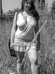 Plumper and fat donks in ebony random